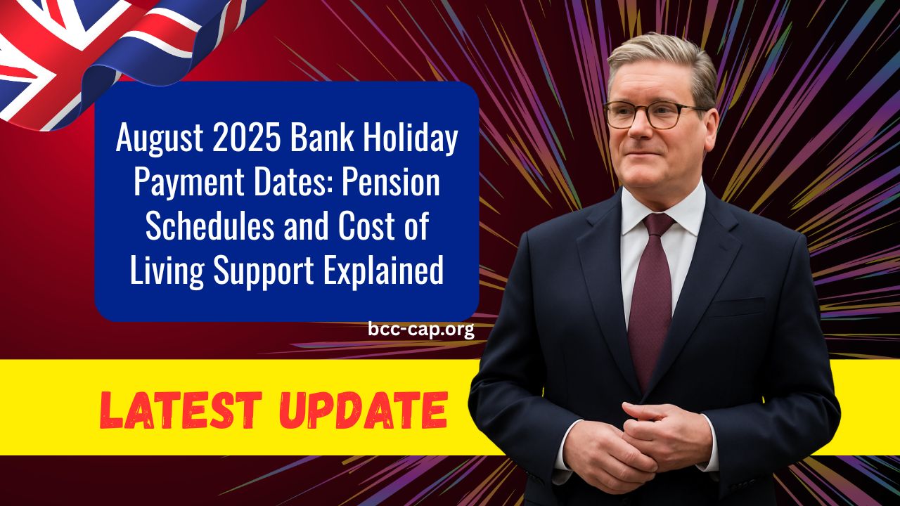 August 2025 Bank Holiday Payment Dates: Pension Schedules and Cost of Living Support Explained